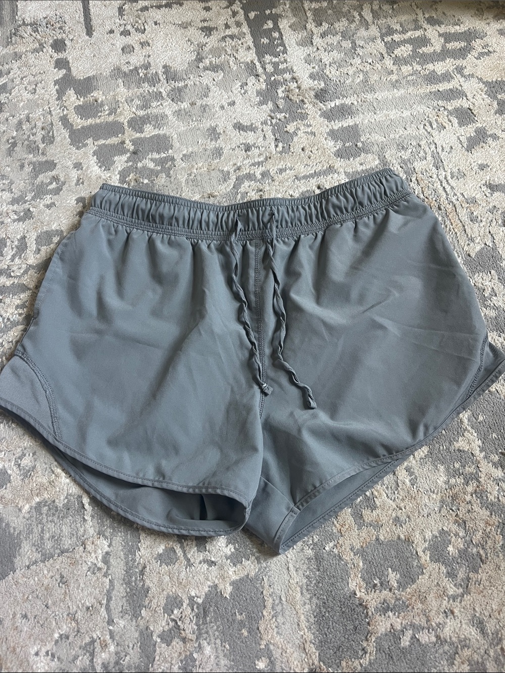 SO Women's Athletic Drawstring Shorts - Gray